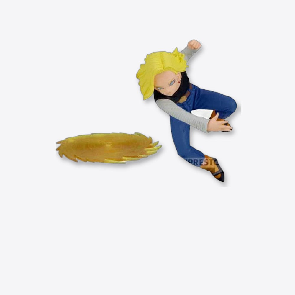 Figura banpresto dragon ball z gxmateria android 18 13cm (imagen 6 de 6)