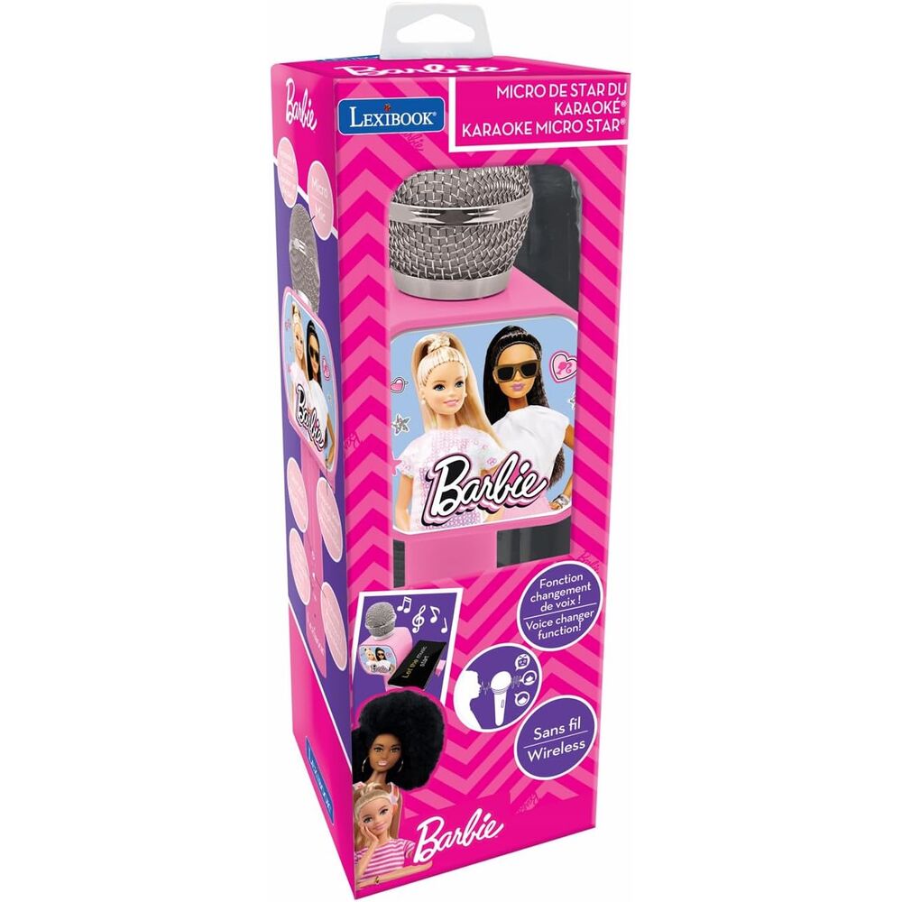 Lexibook Microfono Karaoke Barbie (imagen 4 de 5)