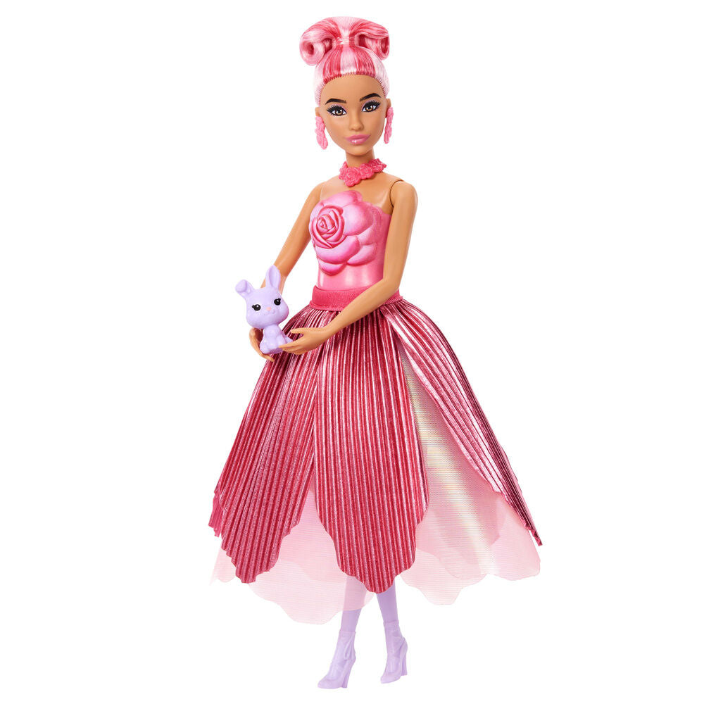 Mattel Muñeca Rosa Roja Petal Pop Barbie (imagen 3 de 6)