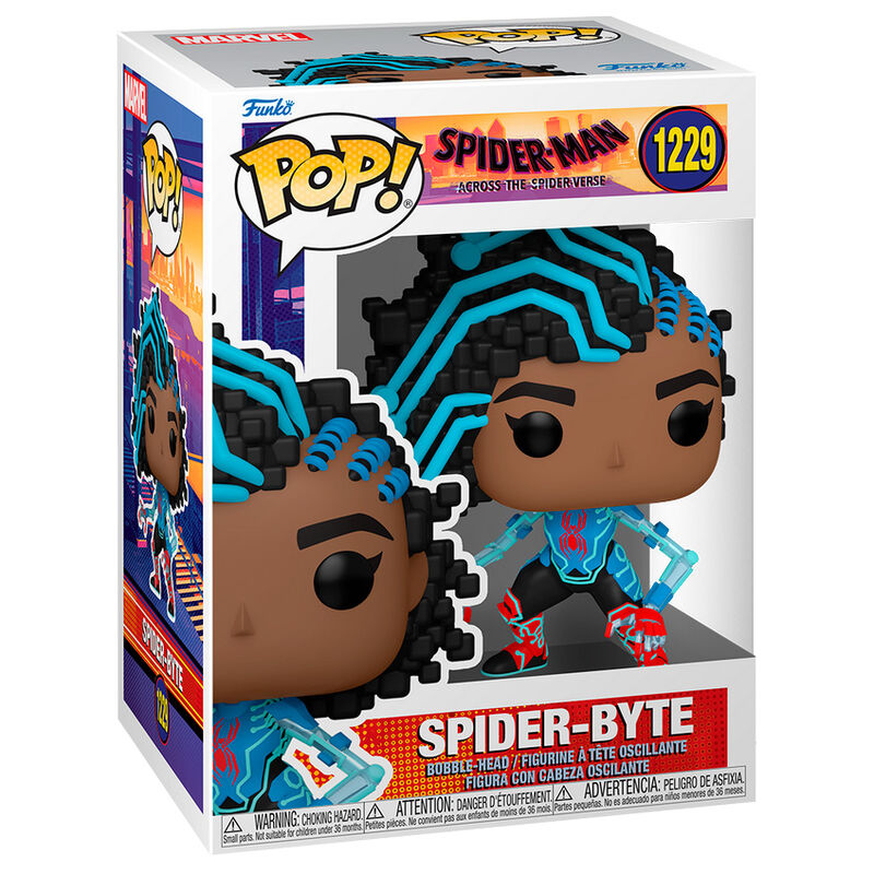 Marvel Figura POP Spider-Byte Across the Spider-Verse Funko