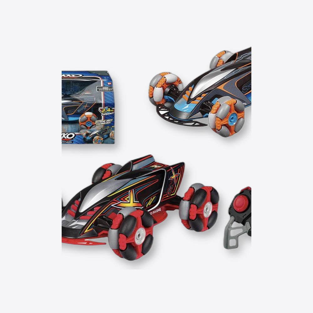 Bandai Rojo Coche teledirigido nikko radio control omni x color aleatorio (imagen 5 de 6)