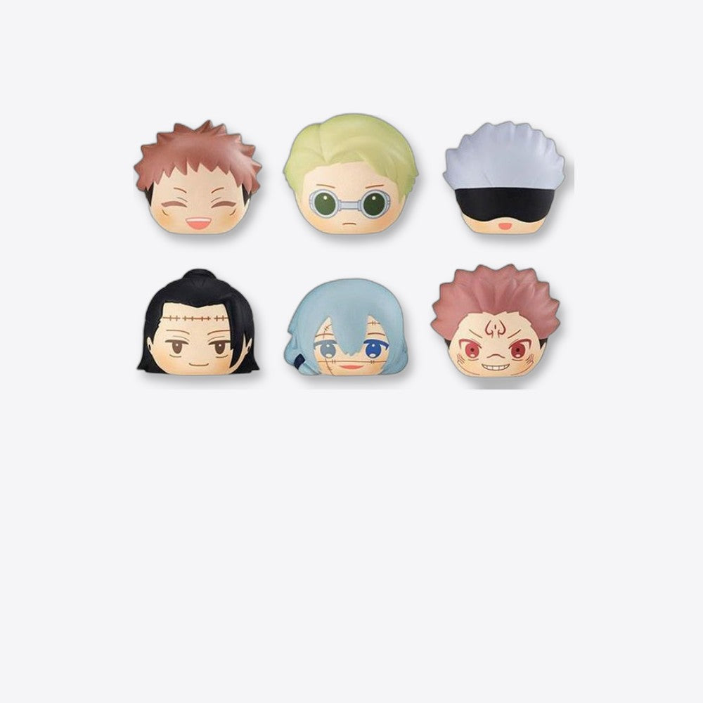 Pack 6 figuras antiestres megahouse jujutsu kaisen gekijouban squeeze bread (imagen 6 de 6)