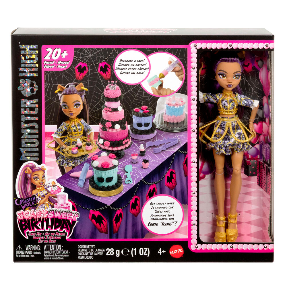 Mattel Muñeca Clawdeen Wolf Cumpleaños Monster High (imagen 2 de 6)