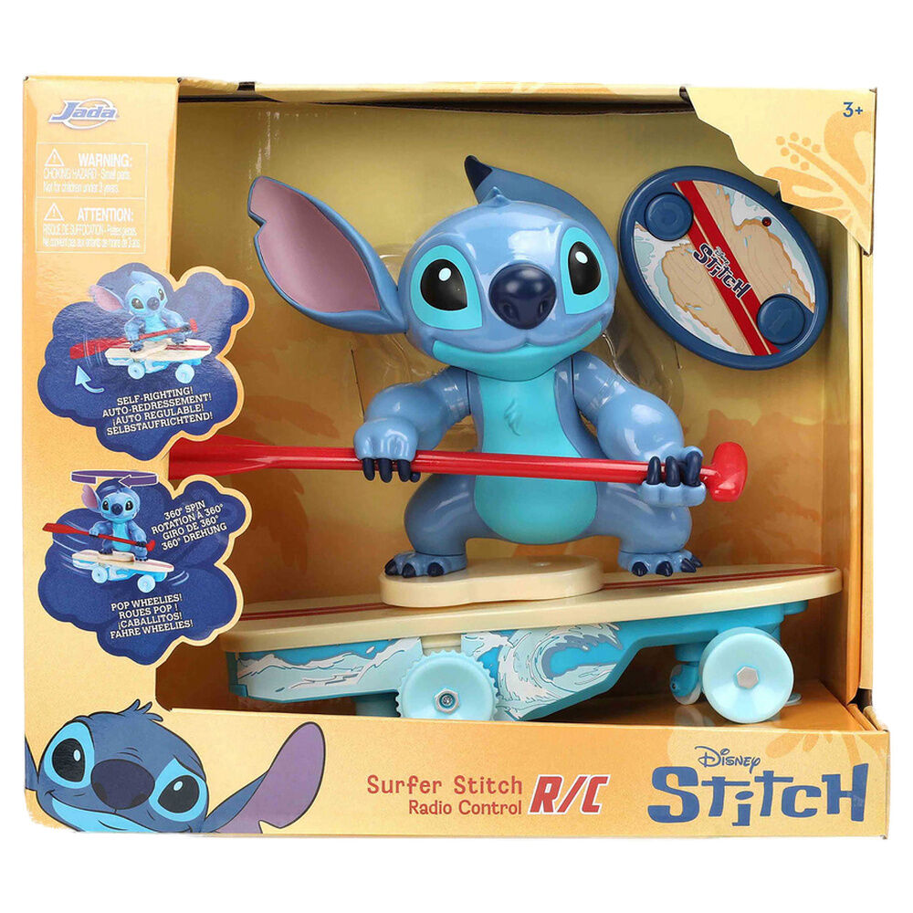 Jada Toys Tabla de Surf radio control Stitch Disney (imagen 2 de 6)