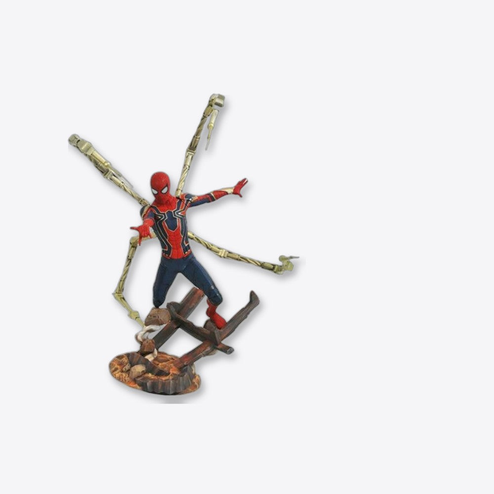Figura diamond select toys marvel premier collection avengers 3 iron spider - man (imagen 6 de 6)
