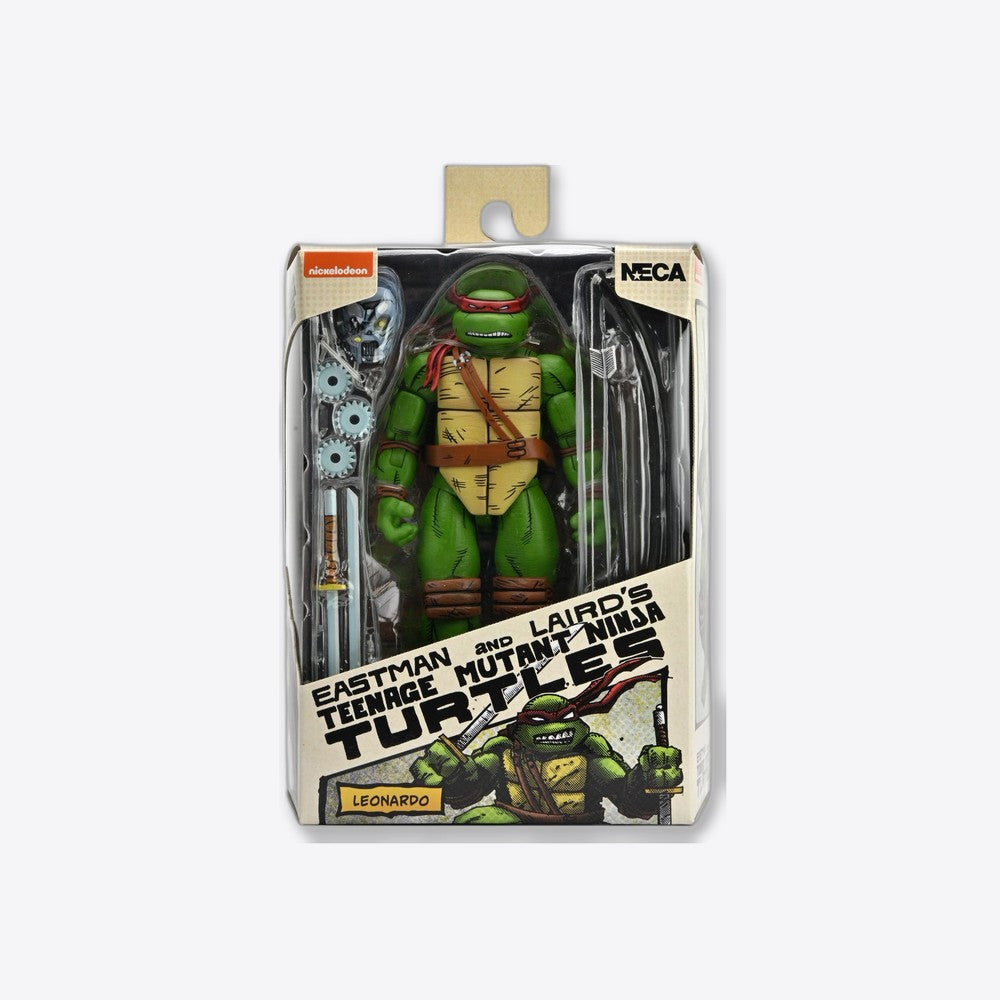 Figura neca teenage mutant ninja turtles mirage comics leonardo scale action 18cm (imagen 2 de 6)