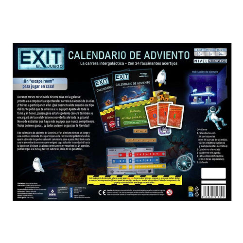 Devir Calendario de adviento exit la carrera intergalactica
