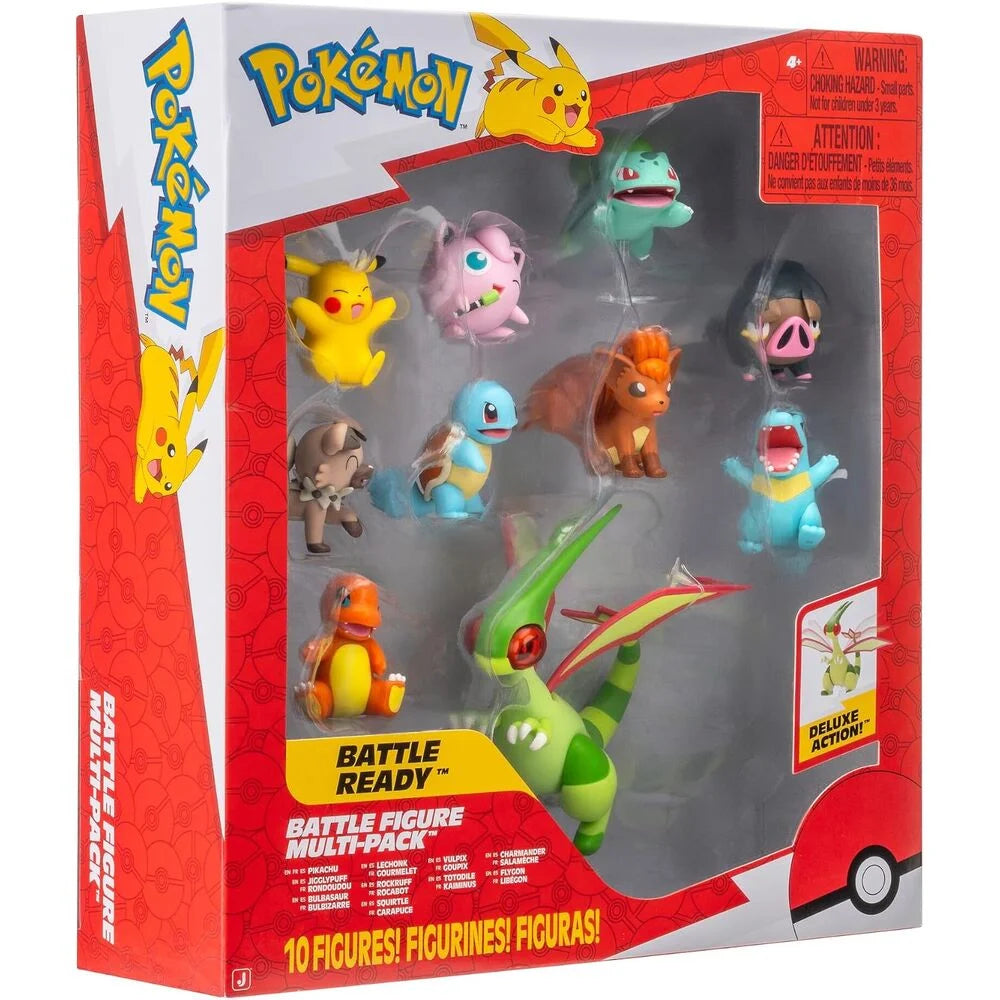 Jazwares Blister 10 figuras Battle Ready Pokemon (imagen 4 de 5)