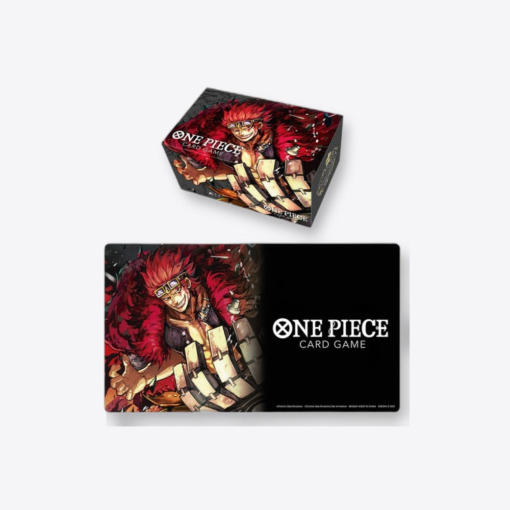 Bandai Rojo Tapete y caja de almacenamiento one piece eustass kid (imagen 2 de 6)