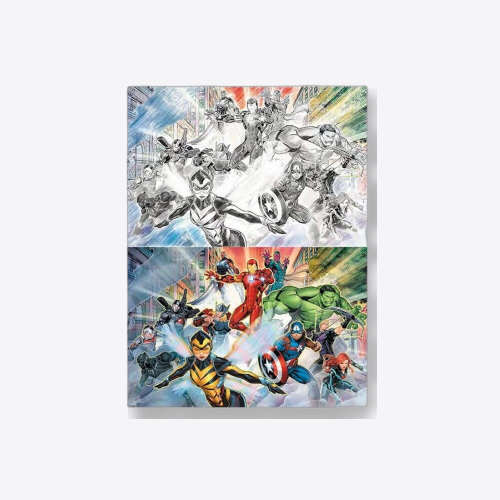Desconocido Puzzle para rascar prime 3d marvel collage de personajes 150 piezas (imagen 2 de 6)