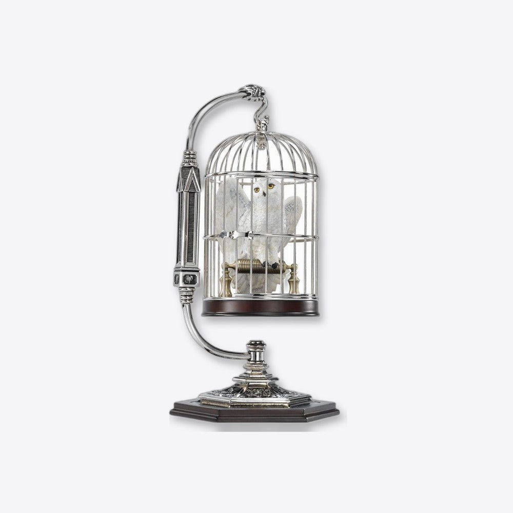 Figura en miniatura the noble collection harry potter hedwig en jaula (imagen 2 de 6)