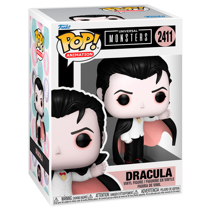 Universal Monsters Figura POP Drácula El Vampiro Funko