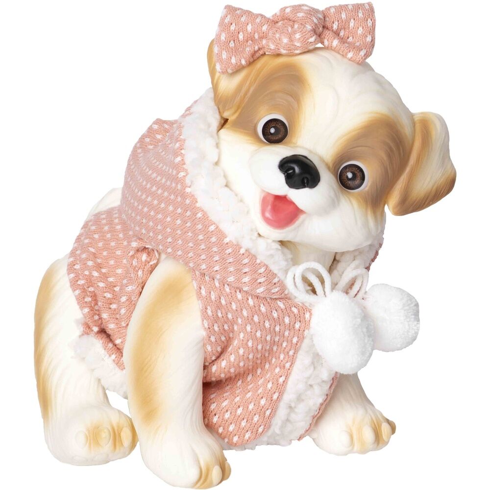 Rosa Toys Muñeco bebe reborn perrito chaleco (imagen 3 de 4)