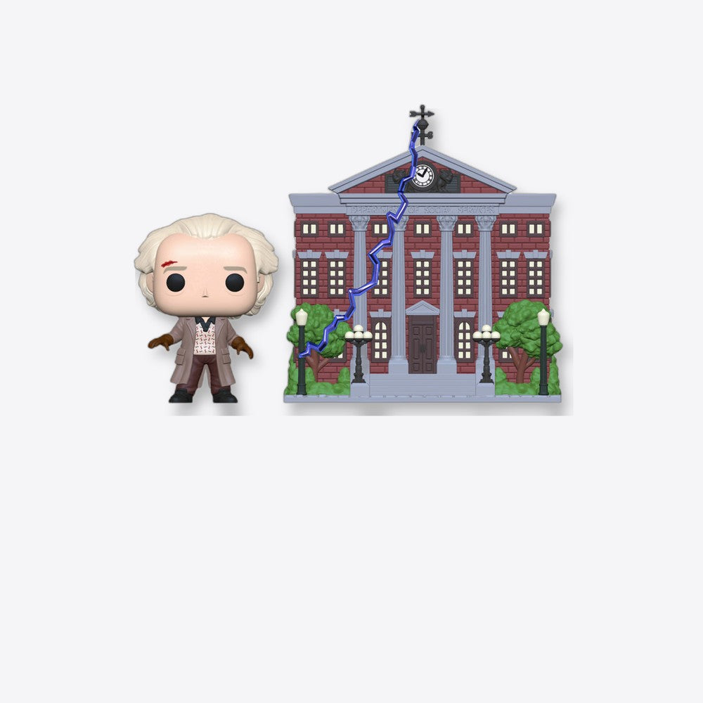 Funko Figura POP Back To The Future Doc with Clock Tower (imagen 6 de 6)