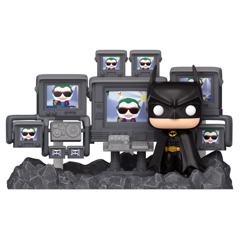 Funko Figura POP Moments DC Comics Batman in Batcave (imagen 2 de 6)