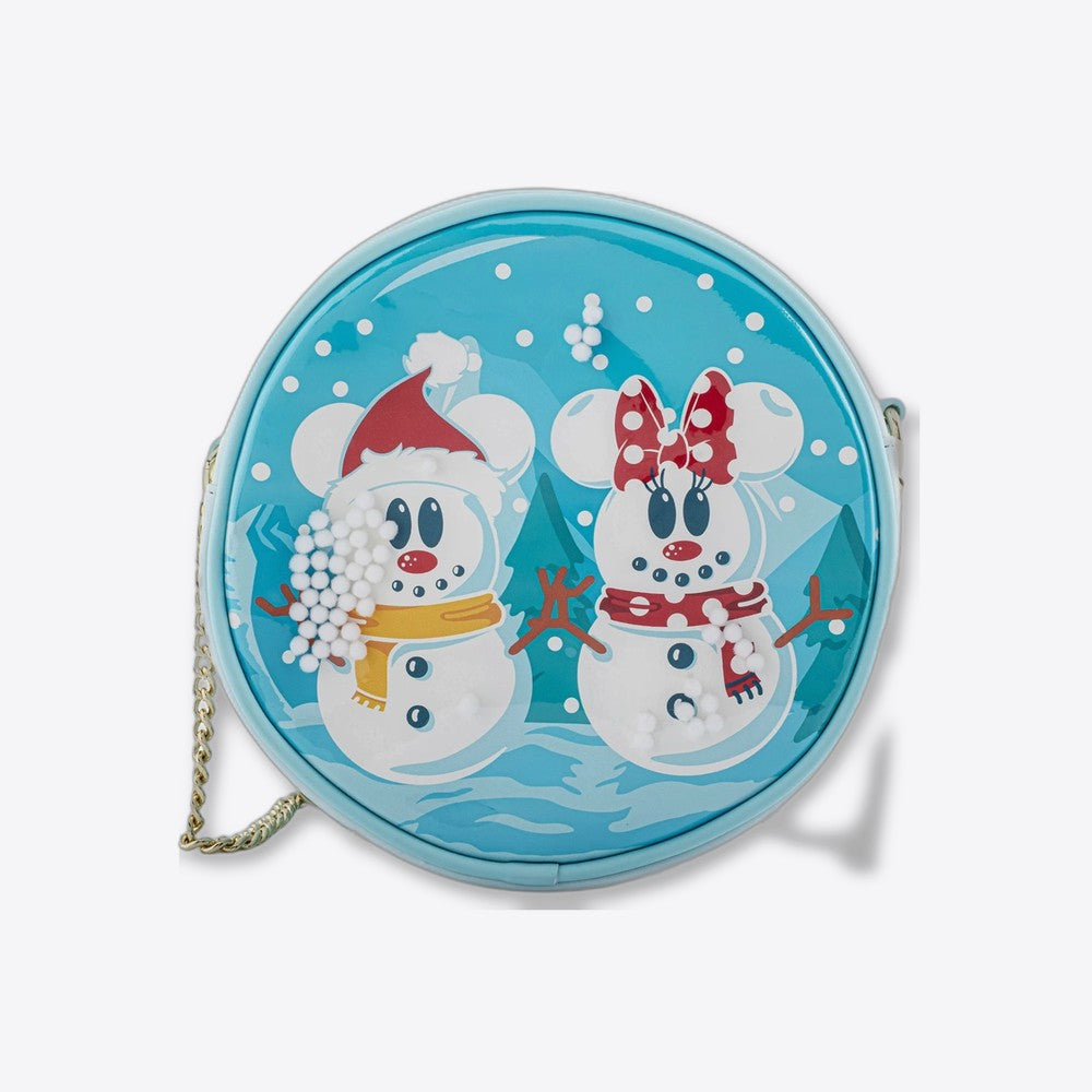 Bolso loungefly disney minnie y mickey muñecos de nieve (imagen 2 de 6)