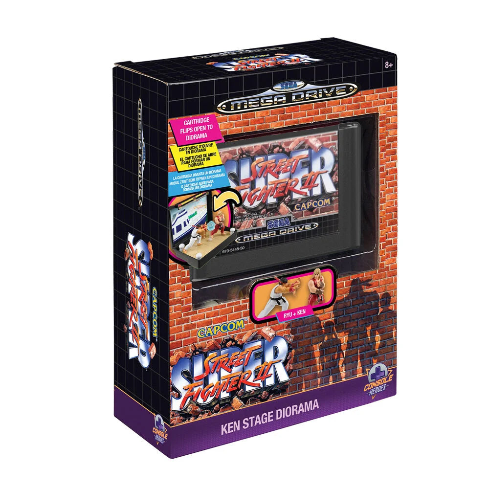 Street Fighter Diorama Mega Drive Console Heroes