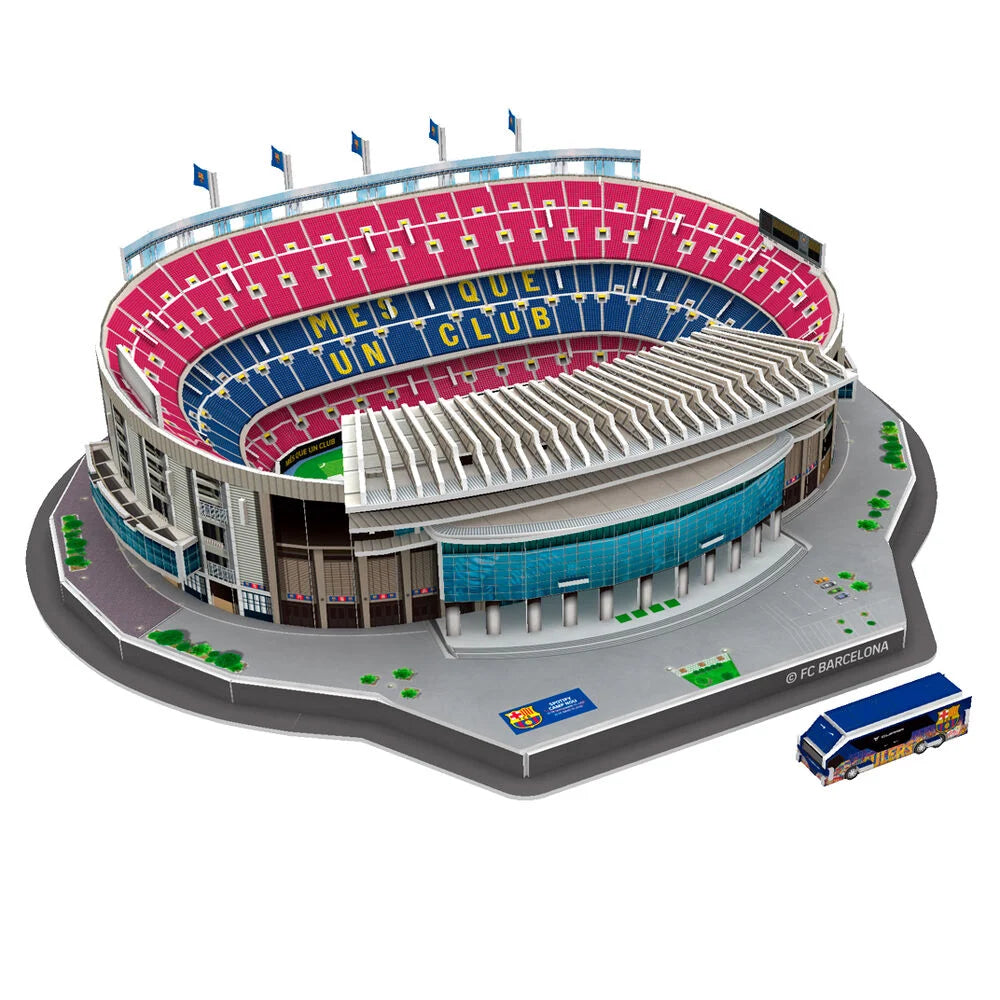 FC Barcelona - Puzzle 3D Estadio Camp Nou 98 Piezas