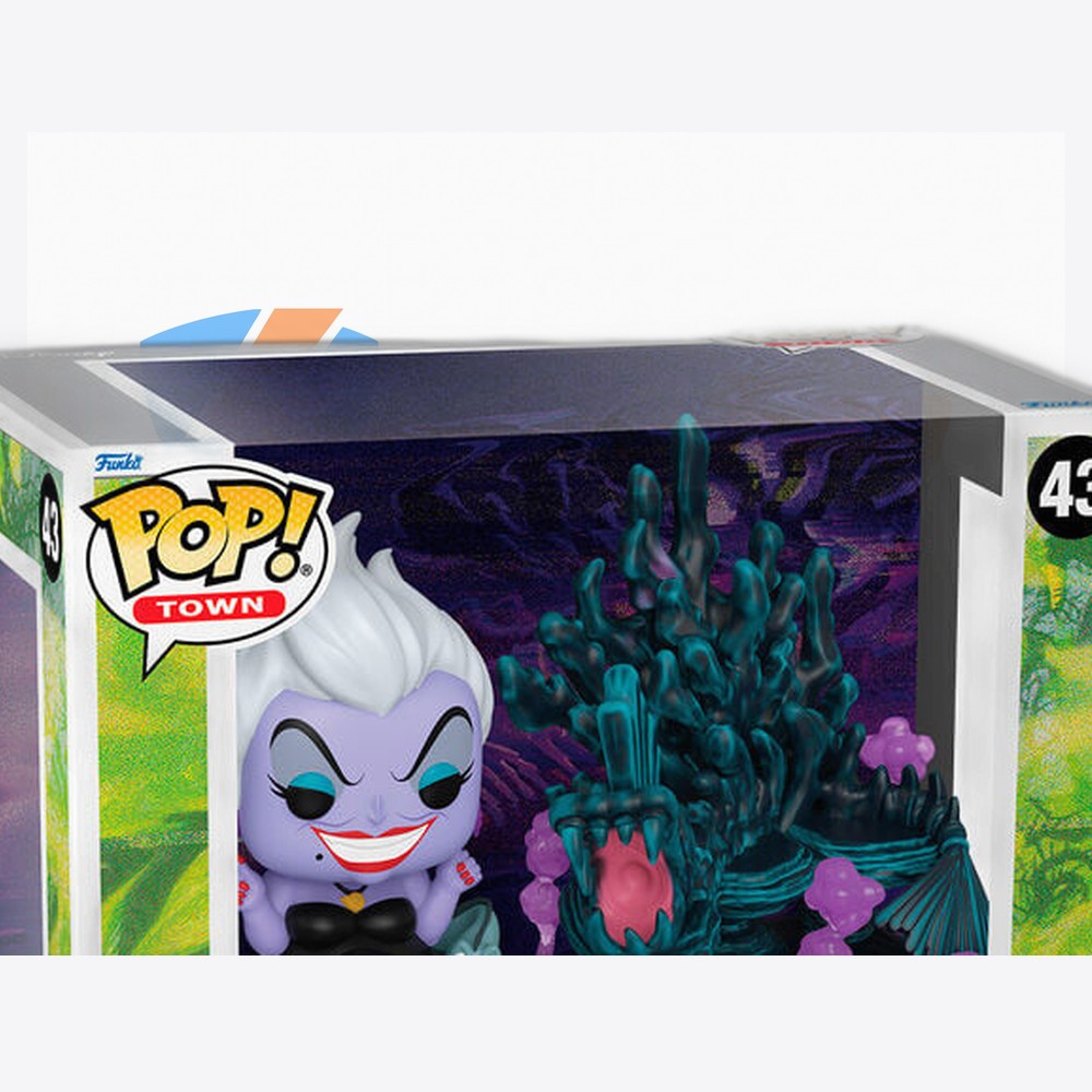 Funko Figura POP Town Disney Villains Ursula & Ursulas Lair (imagen 4 de 6)