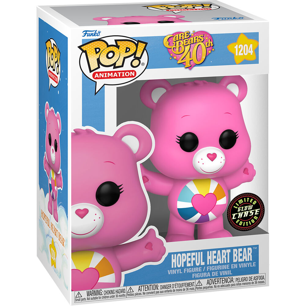 Funko Figura POP Care Bears 40th Anniversary Hopeful Heart Bear Chase