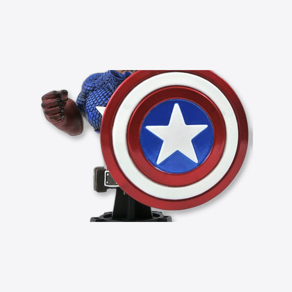 Figura busto diamond select toys marvel animado capitan america escala 1 - 7 resina (imagen 5 de 6)