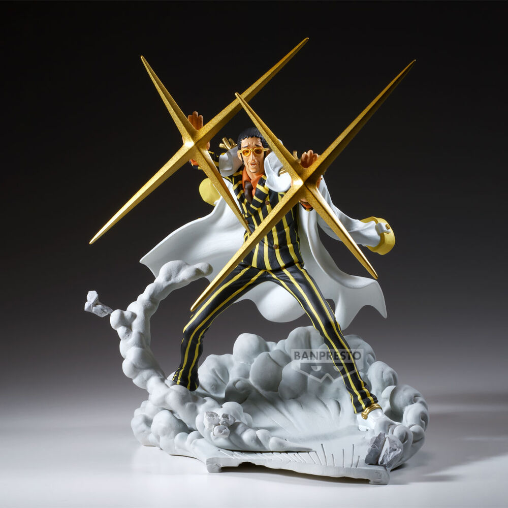 One Piece Figura Borsalino Kizaru Senkokkei Banpresto 18cm