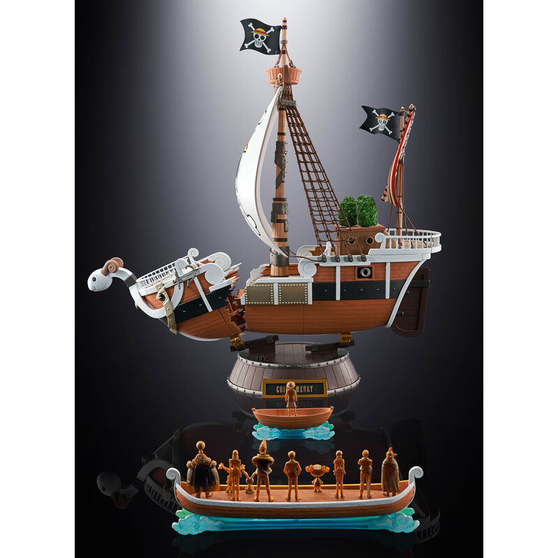 Tamashii Nations Replica Going Merry 25th Memorial Chogokin One Piece 28cm (imagen 3 de 4)