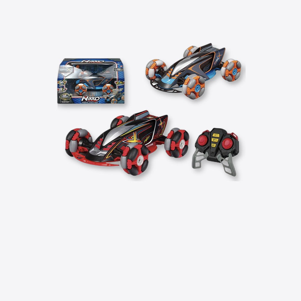 Bandai Rojo Coche teledirigido nikko radio control omni x color aleatorio (imagen 6 de 6)