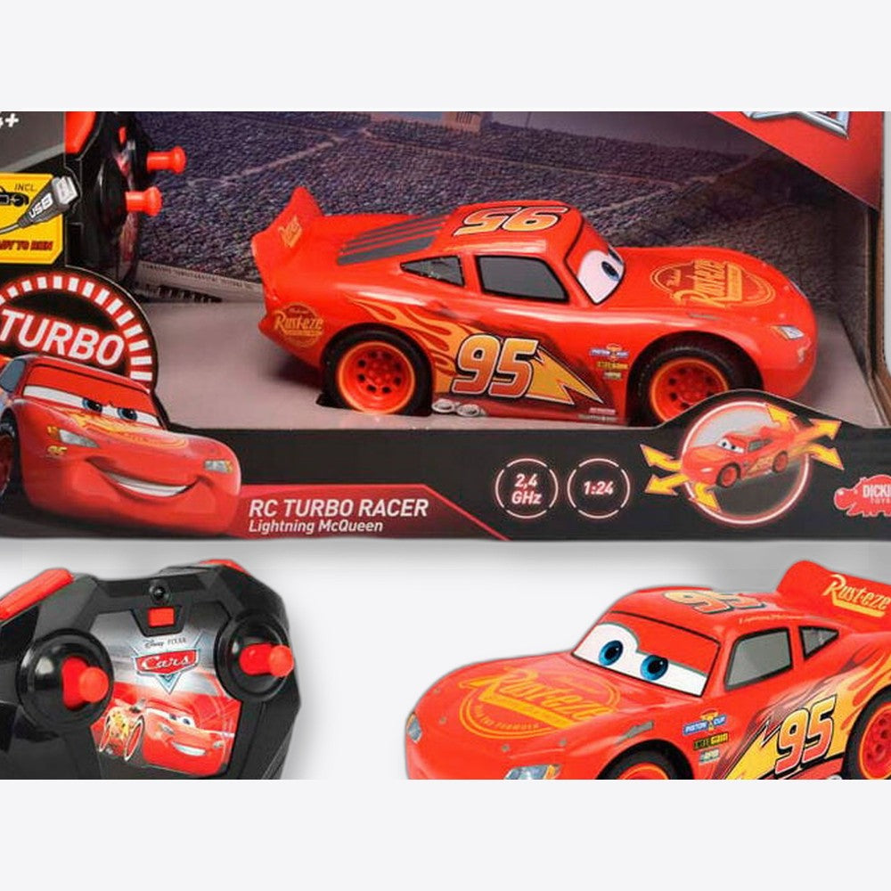 Jada Toys Coche radio control Rayo McQueen Cars Disney Pixar 1:24 (imagen 5 de 6)