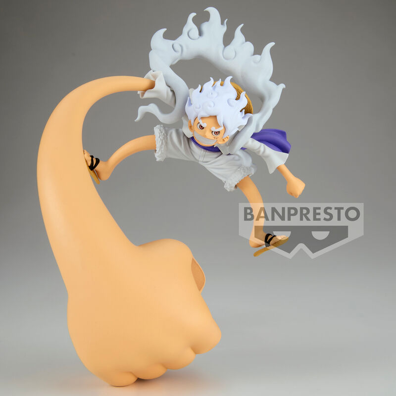 One Piece Figura Monkey D Luffy Gear 5 12cm Banpresto