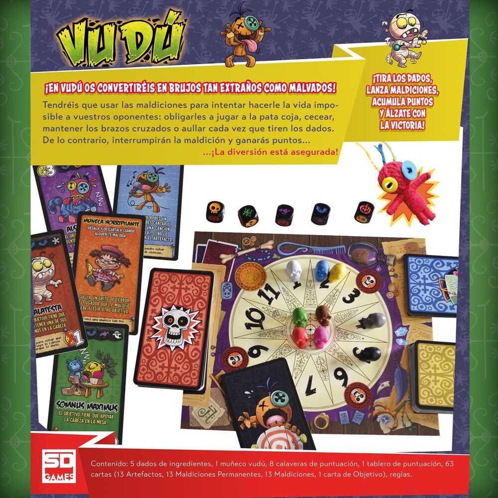 Vudu - Juego de Mesa | One Piece | Sd Games