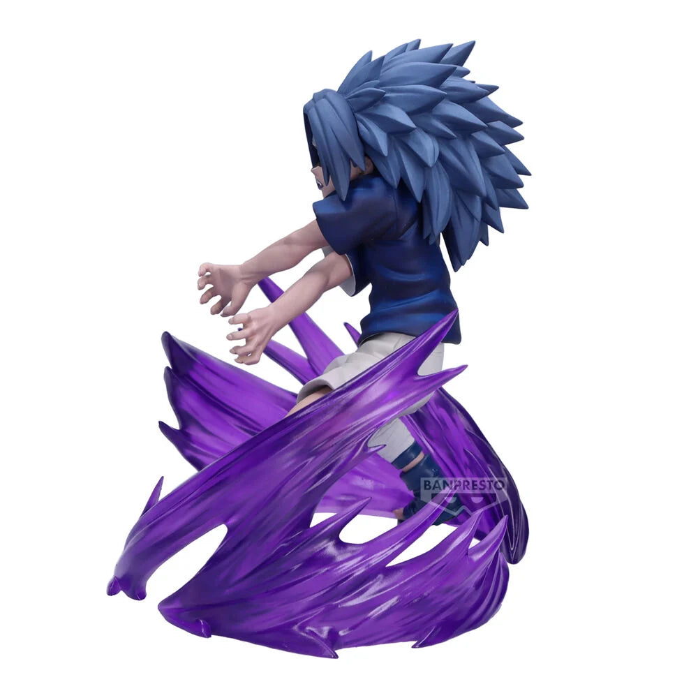 Banpresto Figura Sasuke Uchiha Vibration Stars Naruto 72 Series 15cm (imagen 2 de 6)