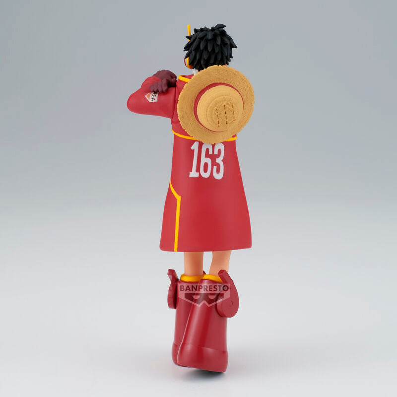 One Piece Figura Monkey D Luffy Egghead The Shukko 14cm Banpresto