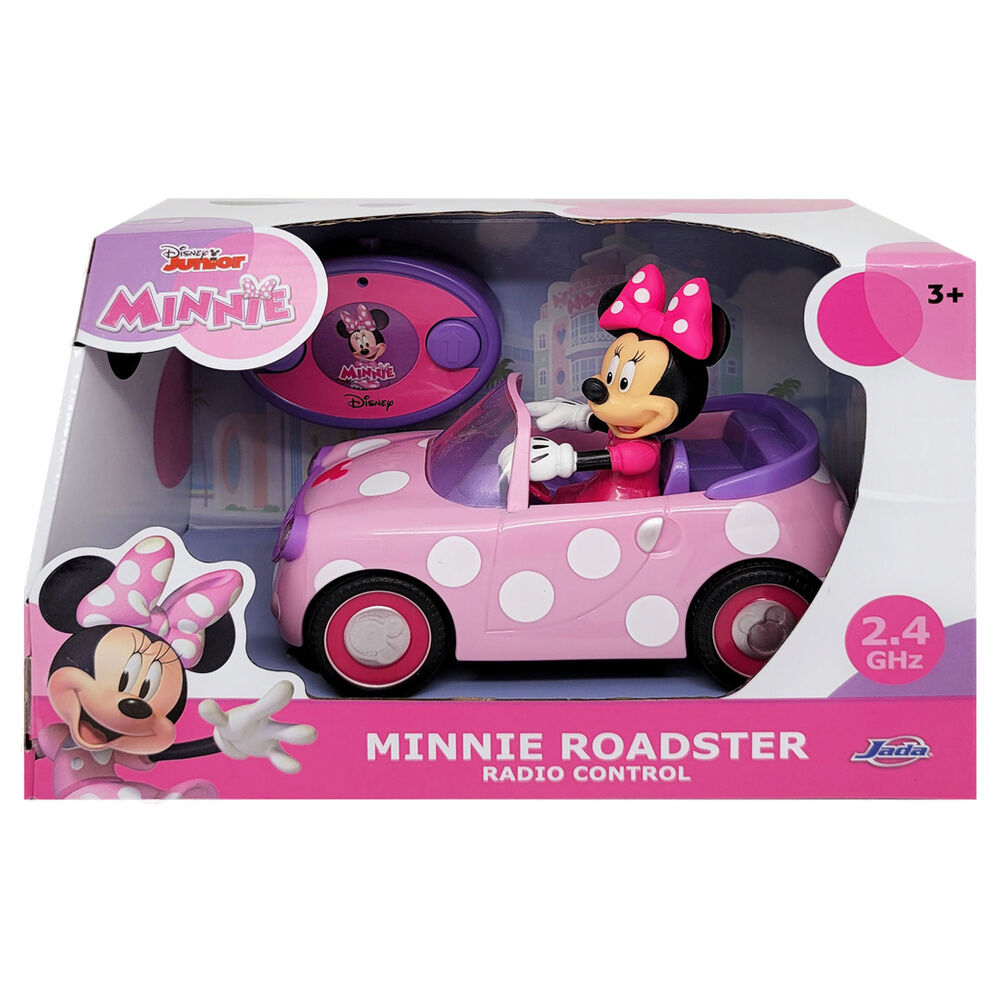 Jada Toys Vehiculo Roadster radio control Minnie Disney (imagen 2 de 6)