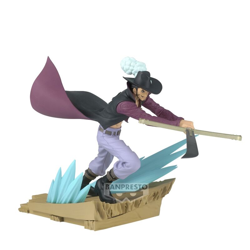 Banpresto Figura Dracule Mihawk Senkozekkei One Piece 12cm
