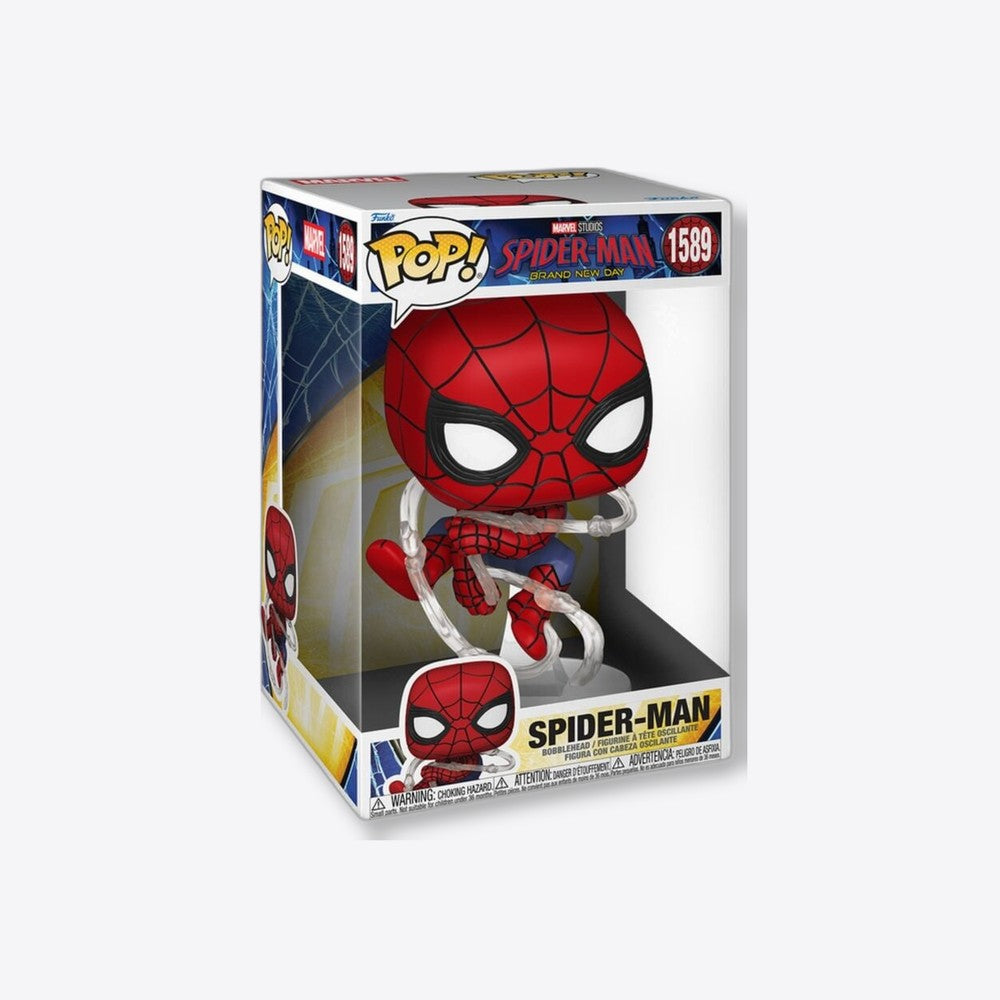 Funko Figura POP Jumbo Marvel  Spiderman Brand New Day Spider-Man (imagen 3 de 6)