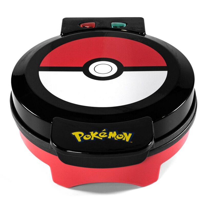 Uncanny Brands Maquina Gofres Pokeball Pokemon (imagen 3 de 4)