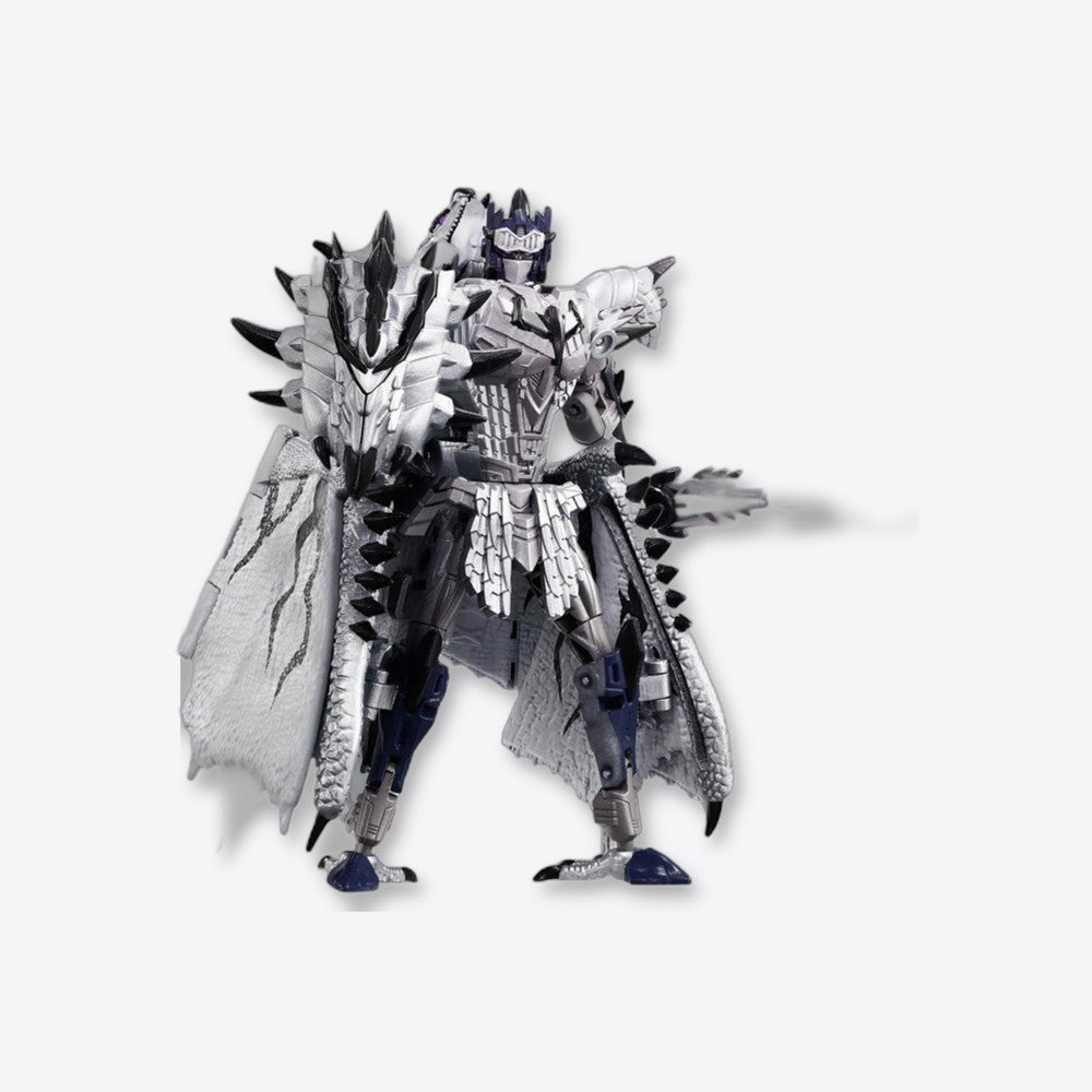Figura hasbro transformers x monster hunter silver rathalos prime (imagen 2 de 6)
