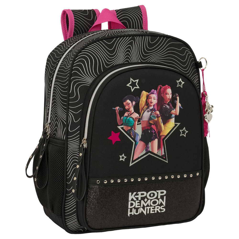 Safta Mochila Energy Kpop Demon Hunters adaptable 38cm
