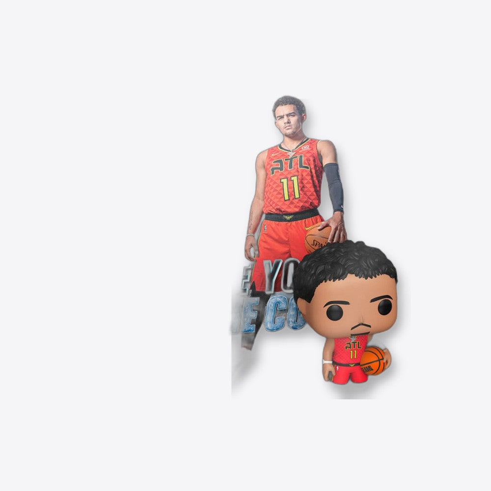 Funko Figura POP Cover NBA Slam Trae Young (imagen 5 de 6)