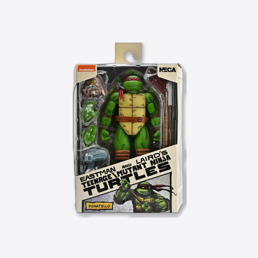 Figura neca teenage mutant ninja turtles mirage comics donatello scale action 18cm (imagen 2 de 6)
