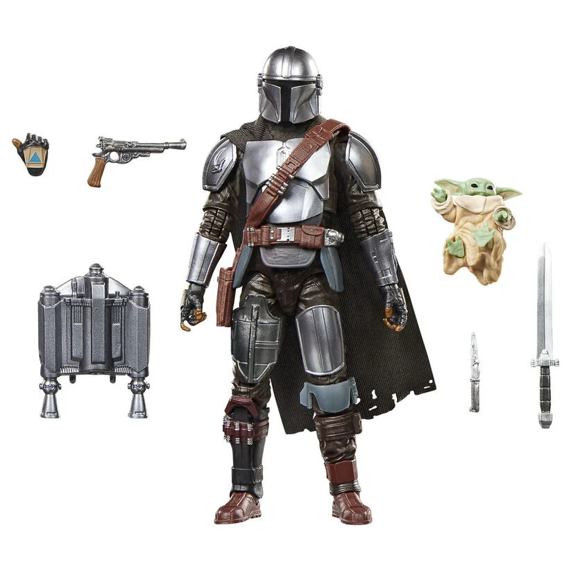 Hasbro Figura The Mandalorian & Grogu Star Wars The Mandalorian & Grogu 15cm (imagen 3 de 7)