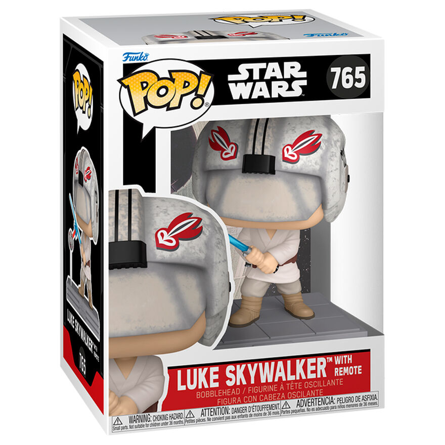 Luke Skywalker with Remote - Pop Vinyls | Star Wars