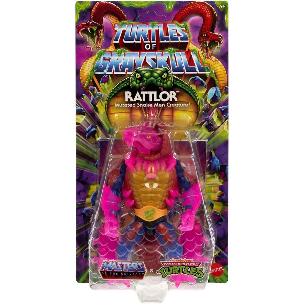Mattel Figura Rattlor Turtles of Grayskull Masters of the Universe 14cm (imagen 3 de 5)
