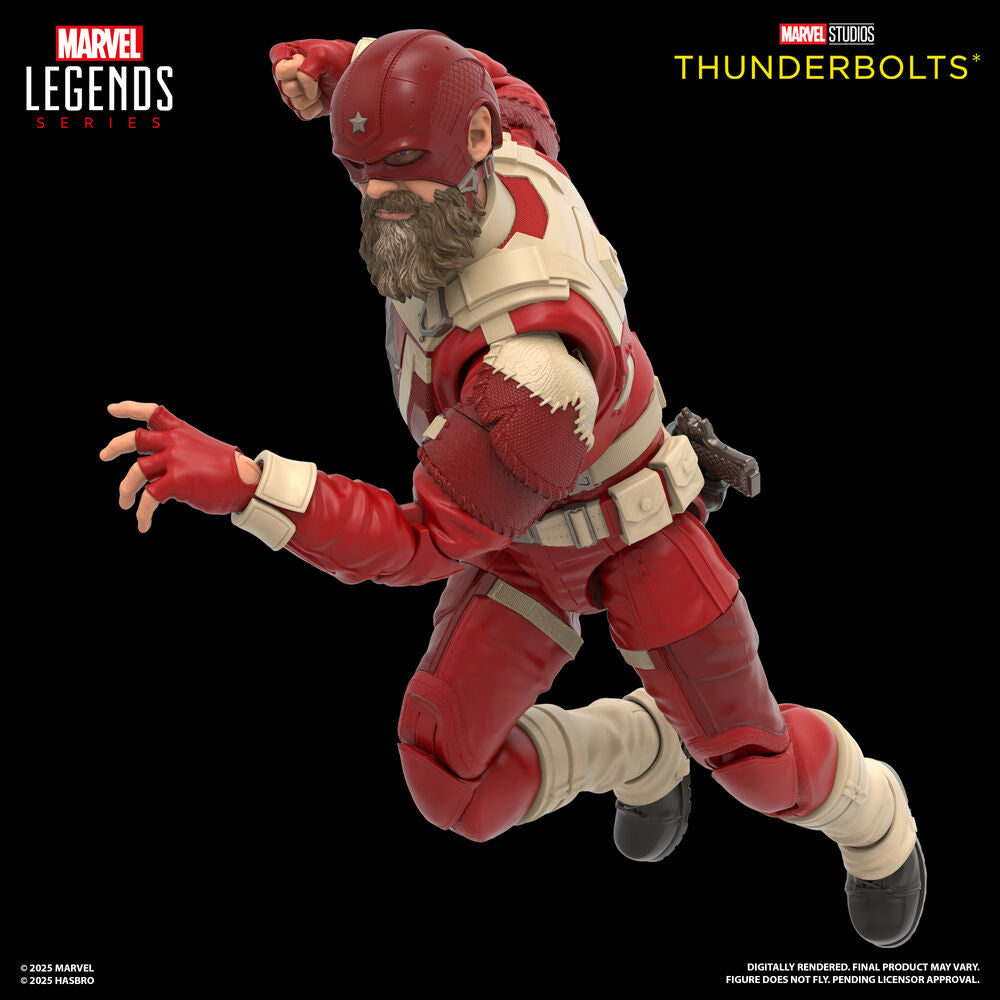 Hasbro Blister 2 figuras Yelena Belova & Red Guardian Thunderbolts Marvel Legends 15cm (imagen 8 de 9)
