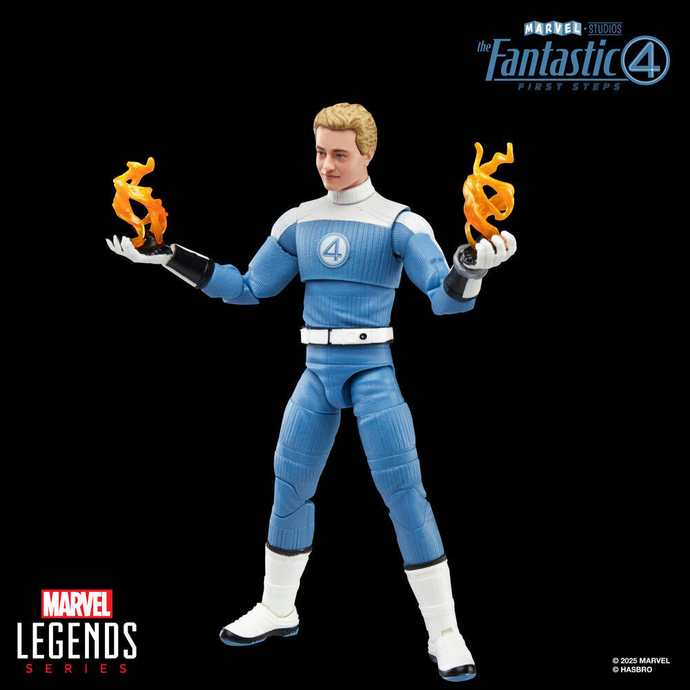 Hasbro Figura Johnny Storm Los 4 Fantasticos Marvel 15cm