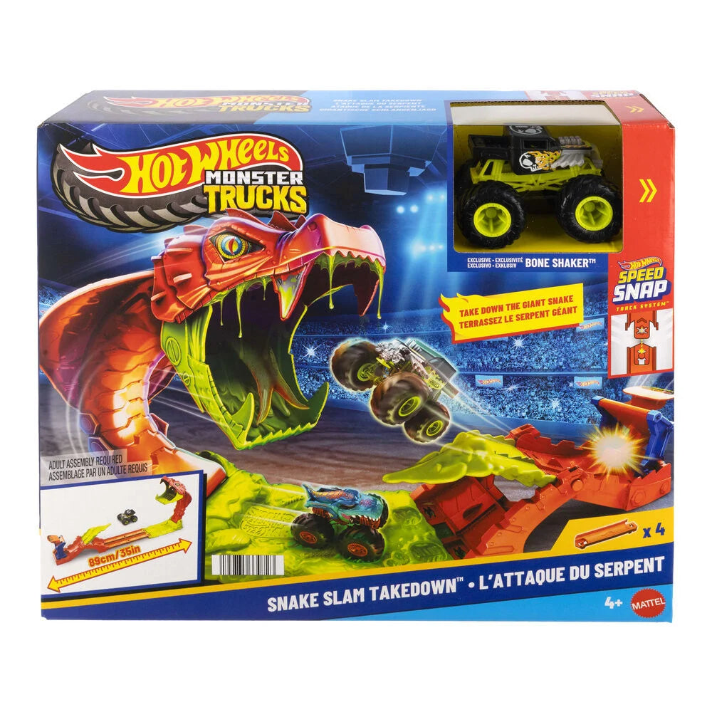 Mattel Mordedura de Serpiente Hot Wheels Monster Trucks