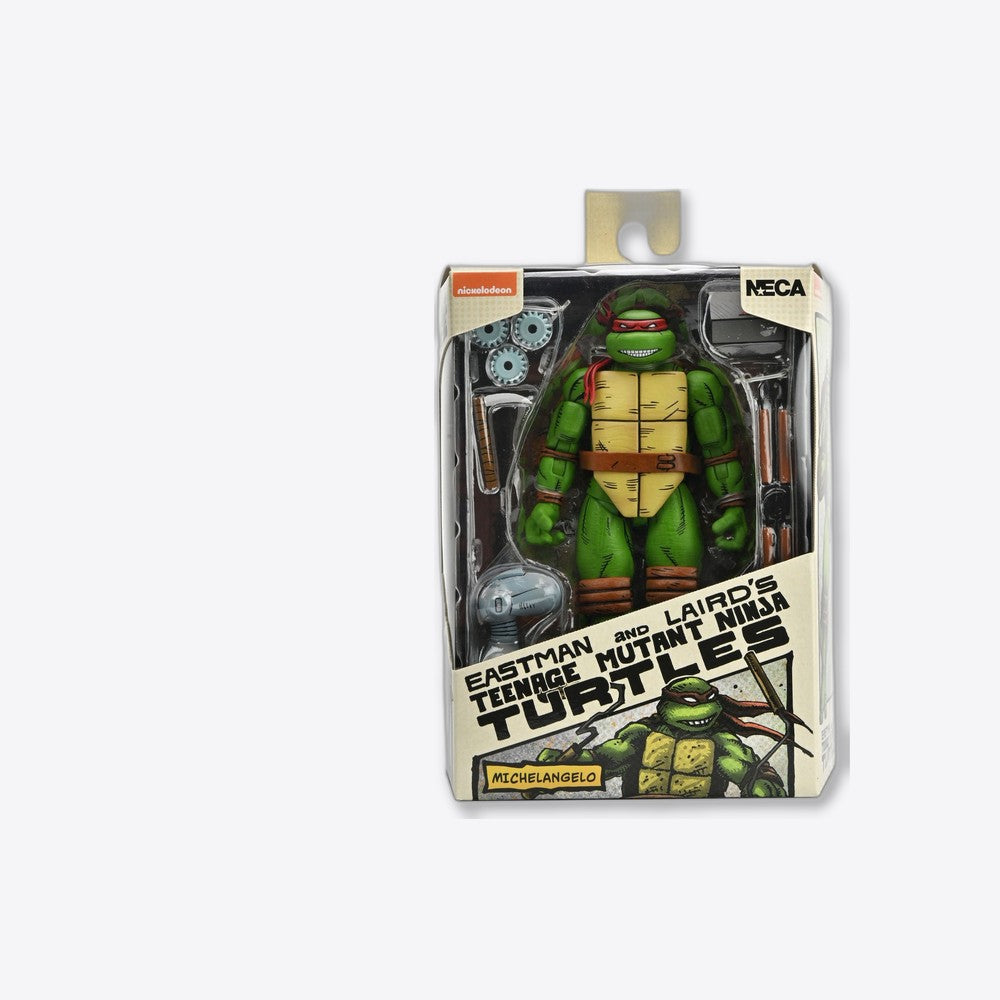 Figura neca teenage mutant ninja turtles mirage comics michelangelo scale action 18cm (imagen 4 de 6)