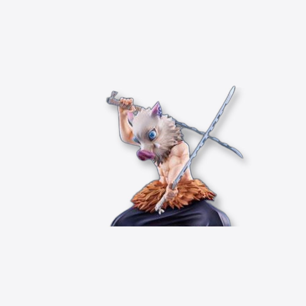 Figura aniplex demon slayer kimetsu no yaiba inosuke hashibira con & sin mascara de jabali (imagen 3 de 6)