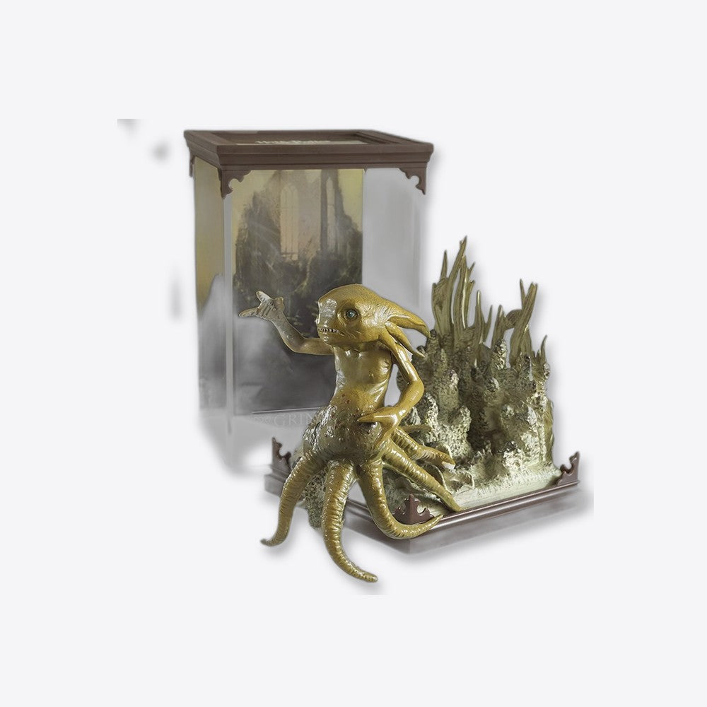 Figura the noble collection harry potter criaturas magicas nº 18 grindylow (imagen 2 de 6)
